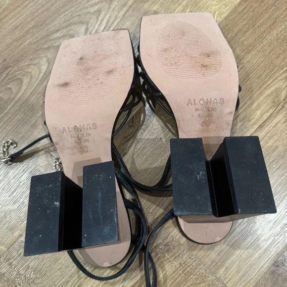 ALOHAS strap heels - Picture 7 of 8